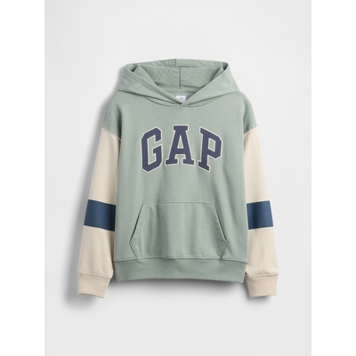 GAP Детски суитшърт с лого French Terry GAP GAP | Zelen | Момчешки | XS