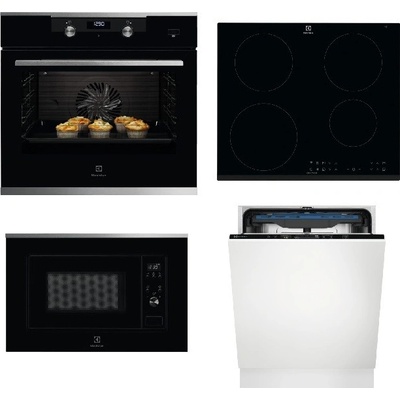 Set Electrolux KODEC75X2 + LIR60433 + LMS2203EMX + EES48200L