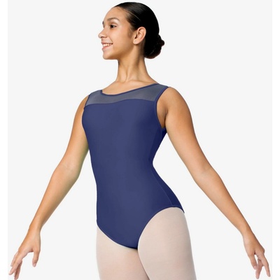 So Danca trikot so sieťovinou SL127 námornícka modrý