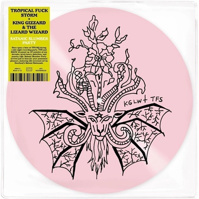 Tropical Fuck Storm & King Gizzard And The Lizard Wizard - Satanic Slumber Party (Limited Edition) (Pink Coloured) (LP) (0602309895228)