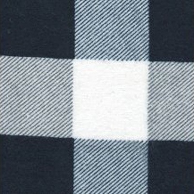 Bavlněná flanelová látka Kostka Černo-Bílá 4x4 cm