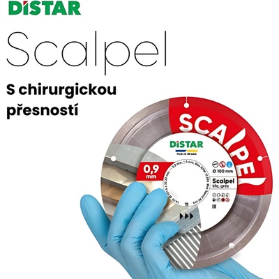 Kotouč řezný diamantový DISTAR SCALPEL 100 mm
