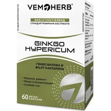 VemoHerb Ginkgo Hypericum 60 kapsúl