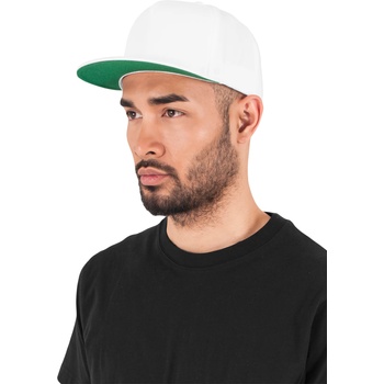 Urban Classics Шапка с козирка в бяло Classic 5 Panel Snapback UB-6007-00220 - Син, размер one size