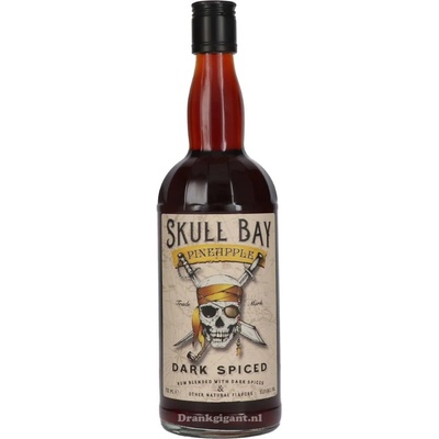 Skull Bay Ananas dark spiced 37,5% 0,7 l (holá láhev)