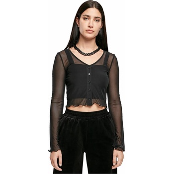 Image 1 of Urban classics Дамска блуза URBAN CLASSICS - Cropped Mesh - TB4769 - черен