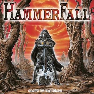 Hammerfall Glory To The Brave Coloured Silver Vinyl LP