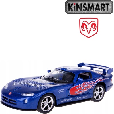 Kinsmart Dodge Viper GTS-R modrý 1:36