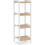 Bizzotto Етажерка Brooklyn нат/бял 4 рафта H100 cm (0734196)