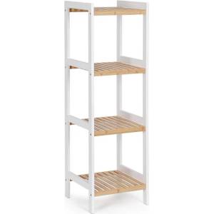 Bizzotto Етажерка Brooklyn нат/бял 4 рафта H100 cm (0734196)