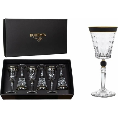 BOHEMIA PRESTIGE CONTE MODERN SKLENICE NA VÍNO 6 x 260 ml