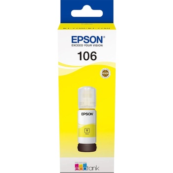 Epson Оригинална мастилница Epson 106 EcoTank Yellow за Epson L7160, L7180 C13T00R340 (C13T00R440)