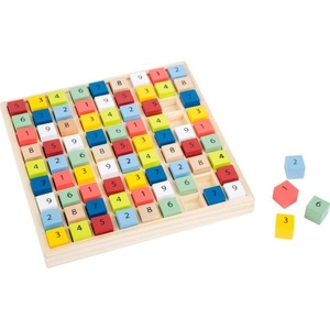 Legler Small Foot Дървено судоку цветни кубчета (LE11164)