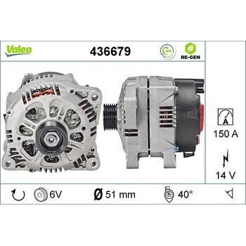 generátor VALEO 436679