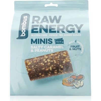 Bombus Raw Energy Minis ovocná tyčinka 10 x 15 g