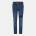 Brave Soul Дънки Brave Soul Mens Dark Blue Biker Jeans with Rip & Repair Patch Details - Dark Blue