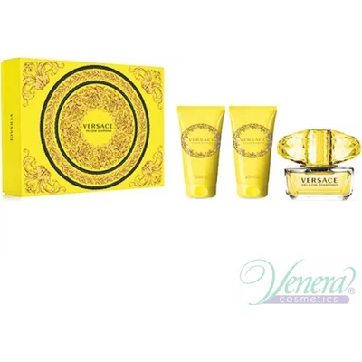 Versace Yellow Diamond Комплект (EDT 50ml + BL 50ml + SG 50ml) за Жени