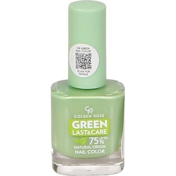 Млечнозелен лак за нокти golden rose green
