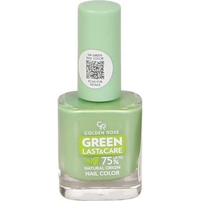 Млечнозелен лак за нокти golden rose green