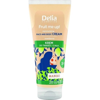Delia Cosmetics Fruit Me Up! Крем за лице и тяло, манго, 200 ml