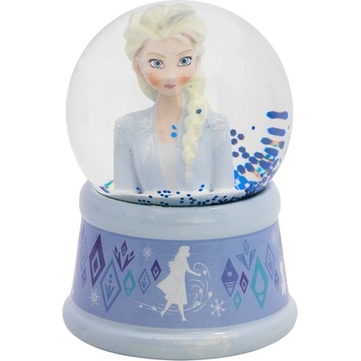 FROZEN DISNEY sklenená snehová guľa Ľadové kráľovstvo ELZA