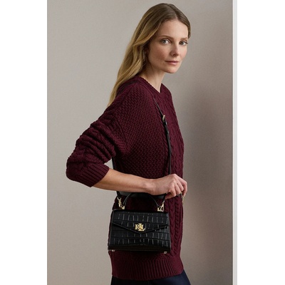 Ralph Lauren Кожена чанта Lauren Ralph Lauren (431974462)