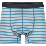Stoic Мъжко мериносово термобельо Stoic Merino150 AlsenSt. Boxer Merino base layer - Iron Grey / Summer Blue / Striped (015-1638-2712)