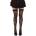Leg Avenue Wild Rose Net Thigh Highs 6216 Black