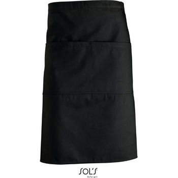 Sol 's GREENWICH Zástera s predným vreckom black