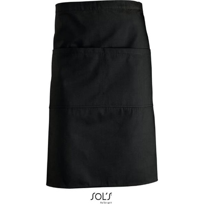 Sol 's GREENWICH Zástera s predným vreckom black