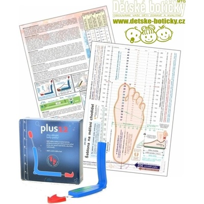 Měřidlo plus 12. Měření nohou.