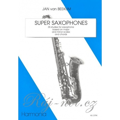 Super Saxophones 35 prednesových etud pre saxofóny
