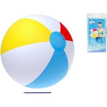 Mikro Trading Míč nafukovací 61cm 3 pruhy