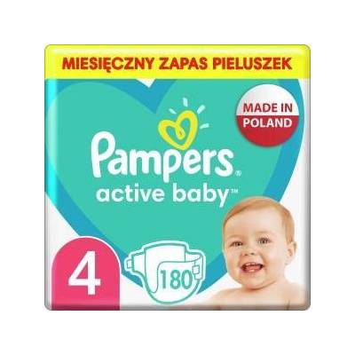 Diapers Active Baby 4, 9-14 kg, 180 pcs