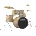 Yamaha drums Rydeen RDP0F Champagne Glitter