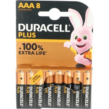 Duracell Plus AAA 8ks MN2400B8