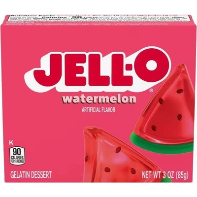 Jell-O instantní želatina s melounovou příchutí 85 g