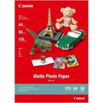 Canon Хартия, Canon MP-101 A4 Matte Photo Paper, 50 листа (CANON MP101A4 PH PAPER A4 /50)