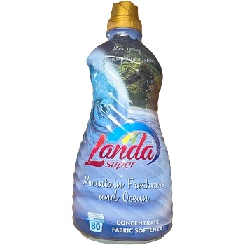 Landa Омекотител Планинска свежест и Океан, 2л, 80 пранета