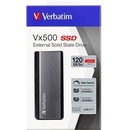 Pevné disky externé Verbatim Vx500 120GB, 47441