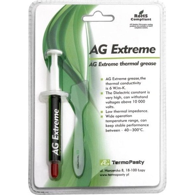 Pasta termovodivá AG Extreme 3g