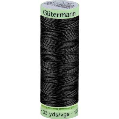 Stoklasa Polyesterové nitě Gütermann Jeans návin 30 m Balení: 1 ks, Varianta: 000 černá 000 černá