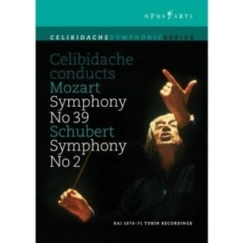 Celibidache Conducts Mozart and Schubert: Symphonies 39 and 2 DVD