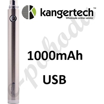 Kanger EVOD Baterie eGo USB stříbrná 1000mAh