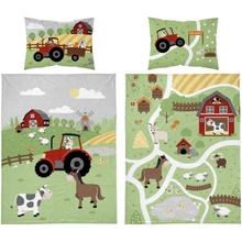 Detexpol Bambusové obliečky Farma red Bambus100 cm x 13540 x 60 cm