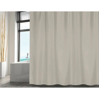 MSV ЗАВЕСА ЗА БАНЯ polyester 180х200 ТАУПЕ (149566)