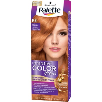 Schwarzkopf Intensive Color Creme K8 svetlo medený farba na vlasy