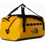 The North Face Пътна чанта The North Face Base Camp Waterproof Duffel 50 l summit gold/tnf black