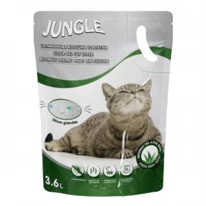Jungle Котешка тоалетна силиконова алое вера Jungle 3, 6л