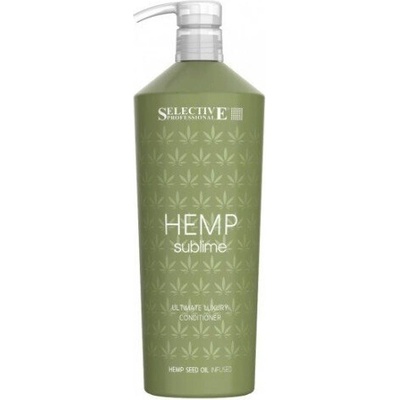 Selective Professional Хидратиращ балсам с конопено масло Selective Hemp Sublime Ultimate Luxury Conditioner 1000мл